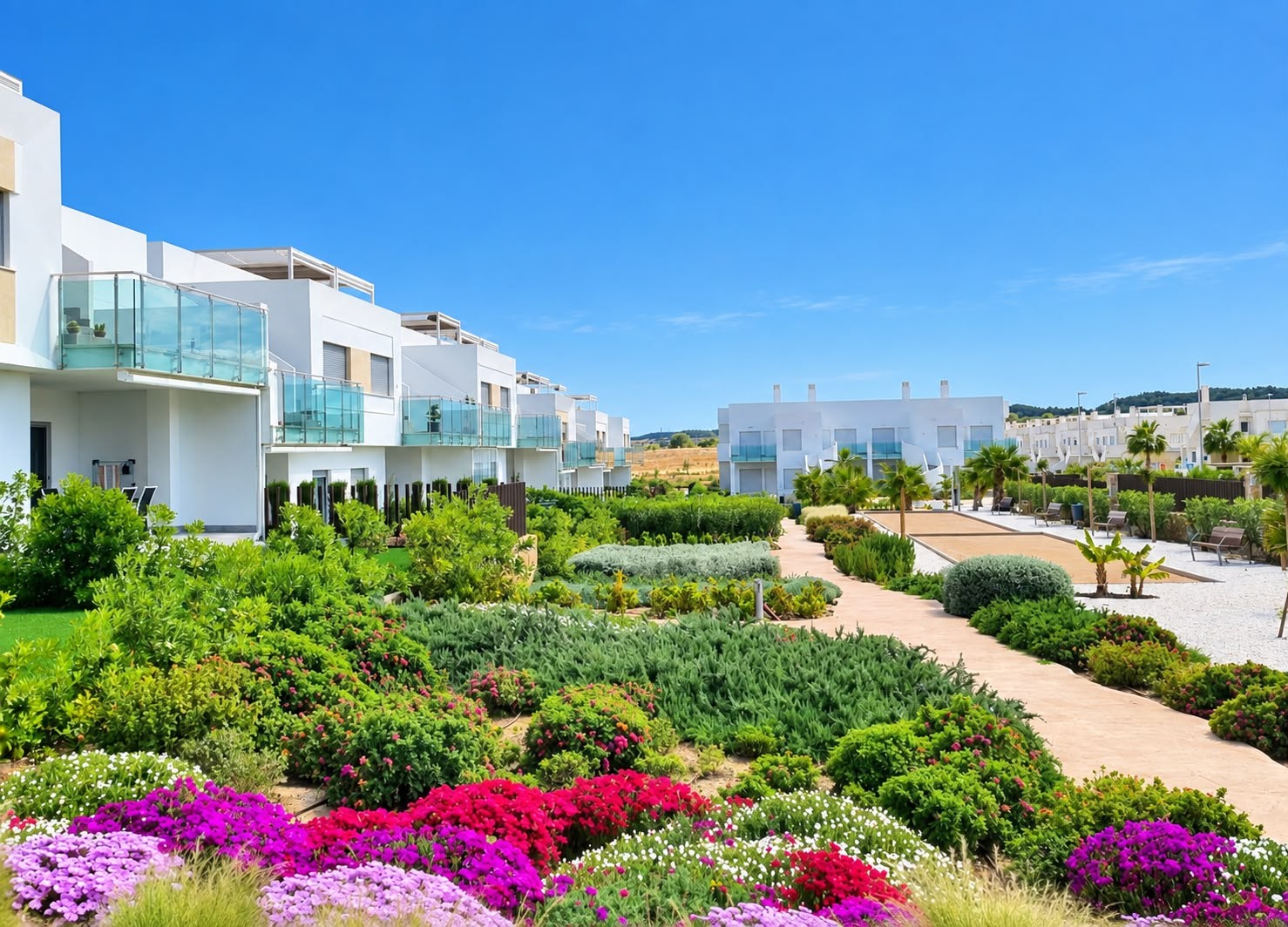 Terrace in apartment for sale in Orihuela Costa