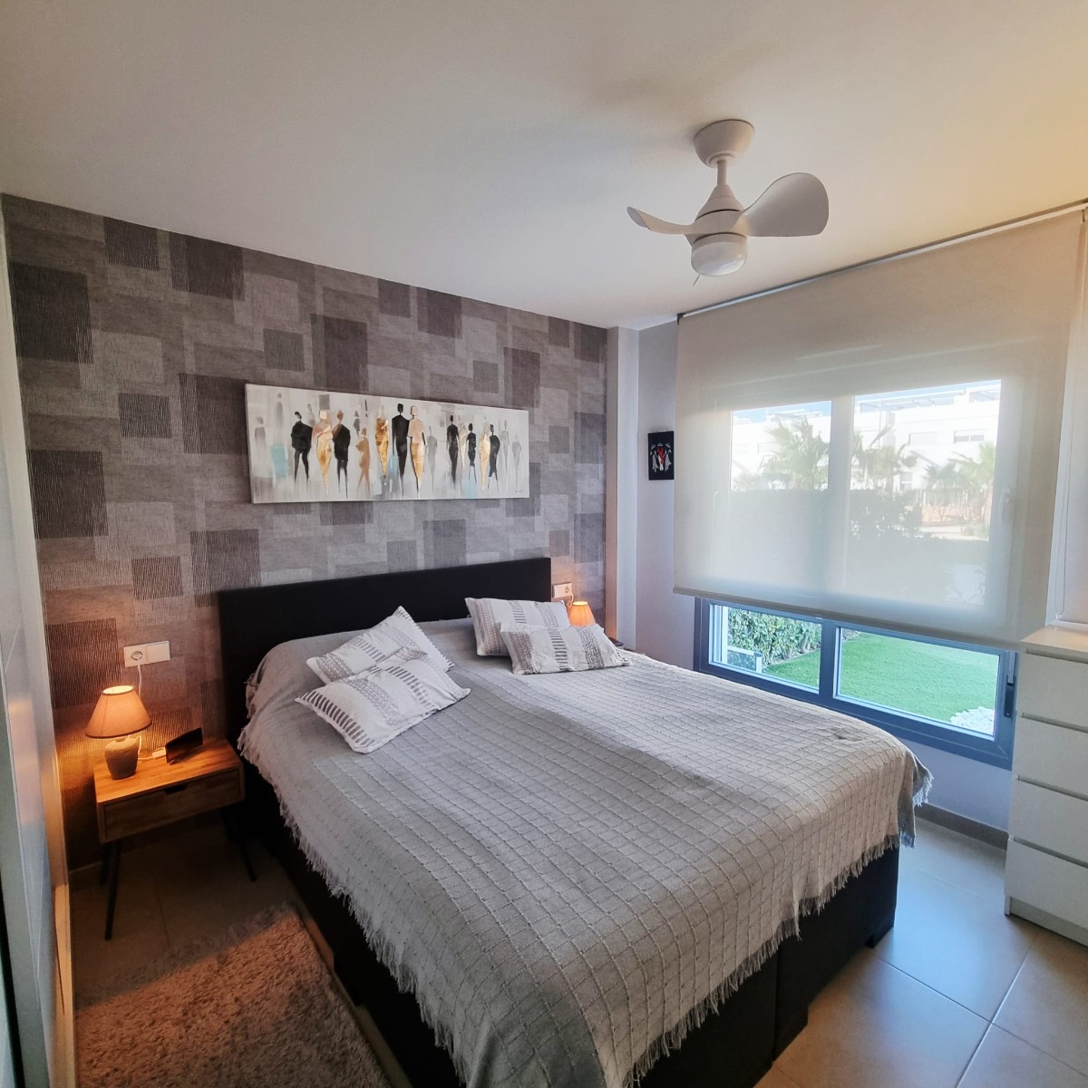 Pool area in apartment for sale in Orihuela Costa