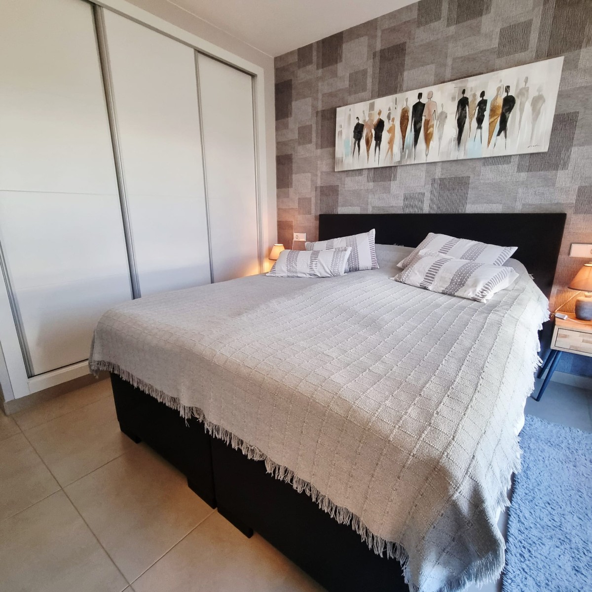 Garden in apartment for sale in Orihuela Costa