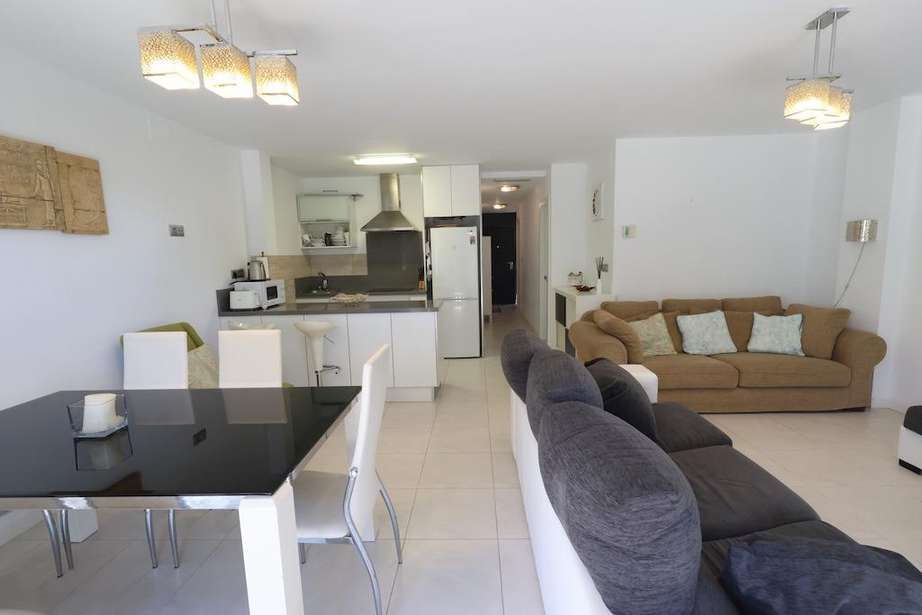 Pool area in apartment for sale in Orihuela Costa