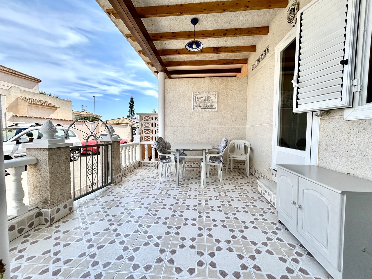 Master bedroom in terraced for sale in Playa Flamenca