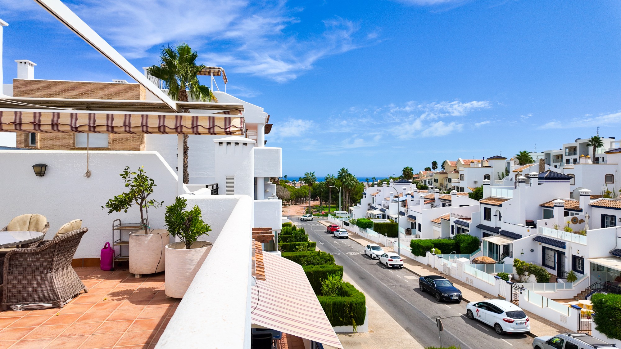 Terrace in apartment for sale in Orihuela Costa