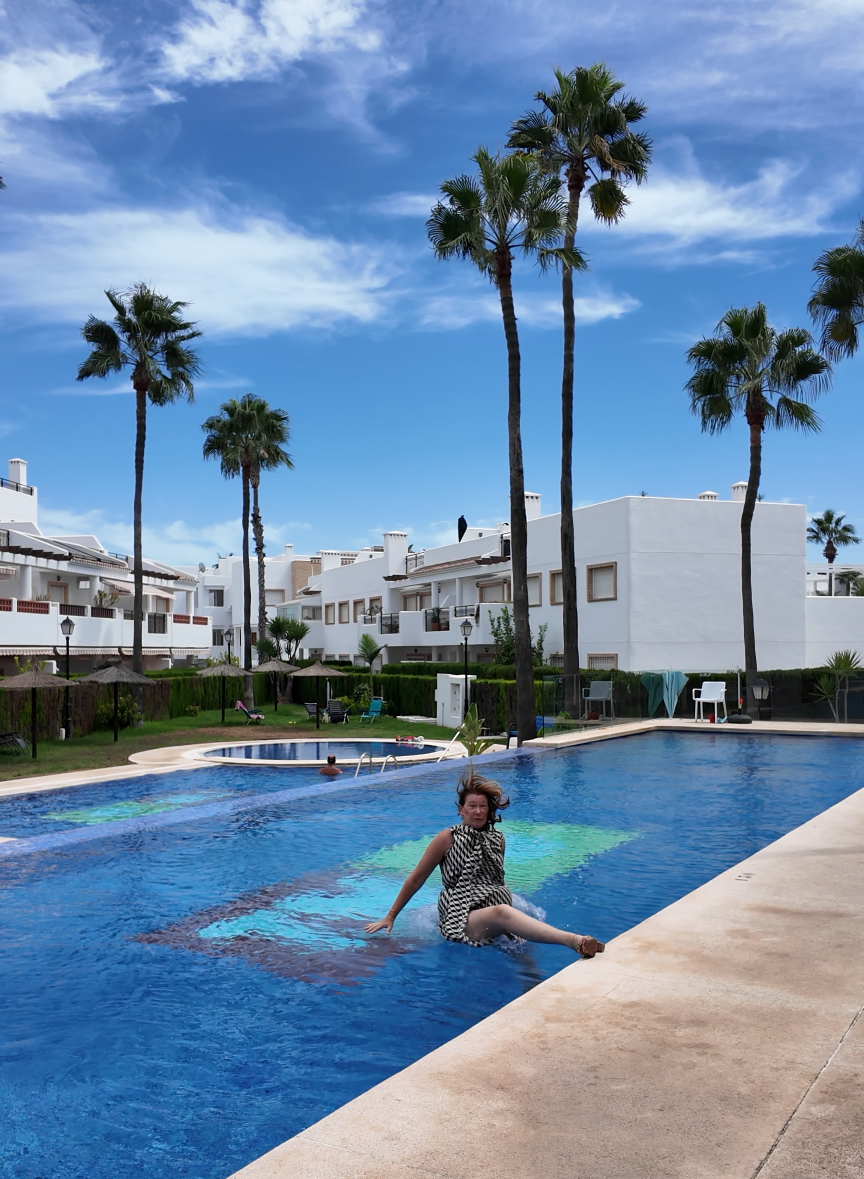 Dining area in apartment for sale in Orihuela Costa