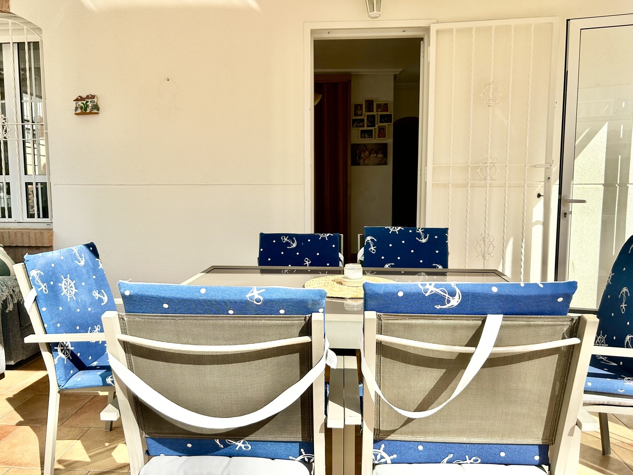 Dining area in terraced for sale in Cabo Roig