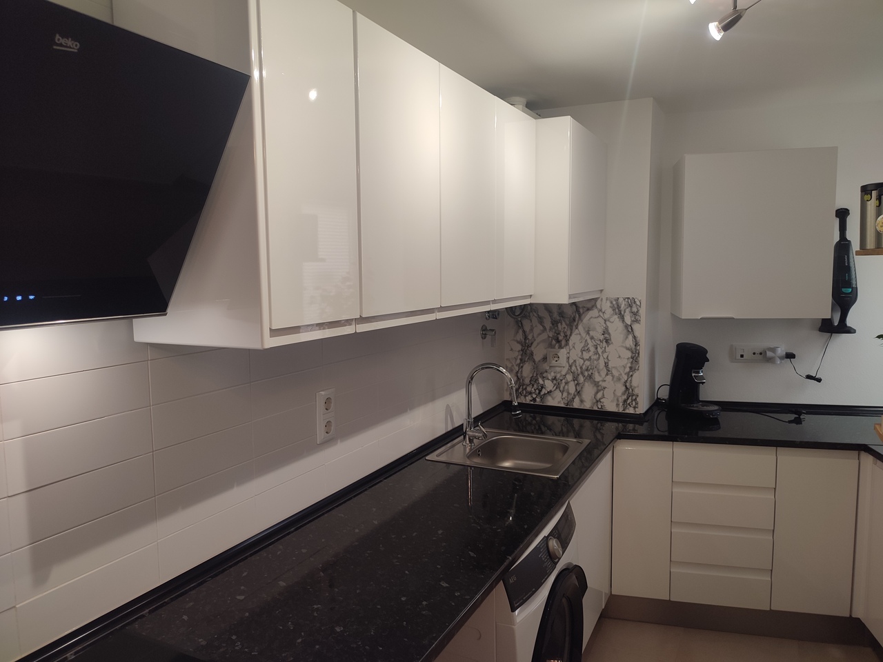 Kitchen in apartment for sale in Hacienda Riquelme Golf Resort