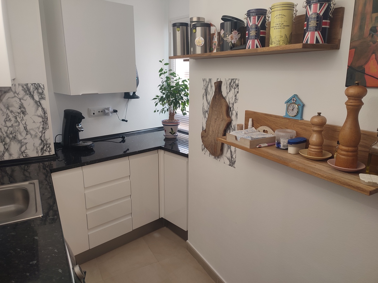 Master bedroom in apartment for sale in Hacienda Riquelme Golf Resort
