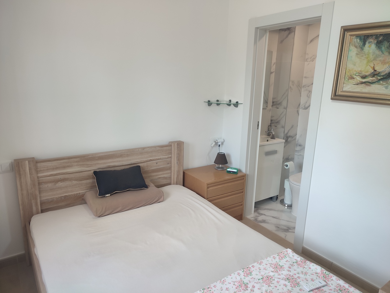 Bathroom in apartment for sale in Hacienda Riquelme Golf Resort