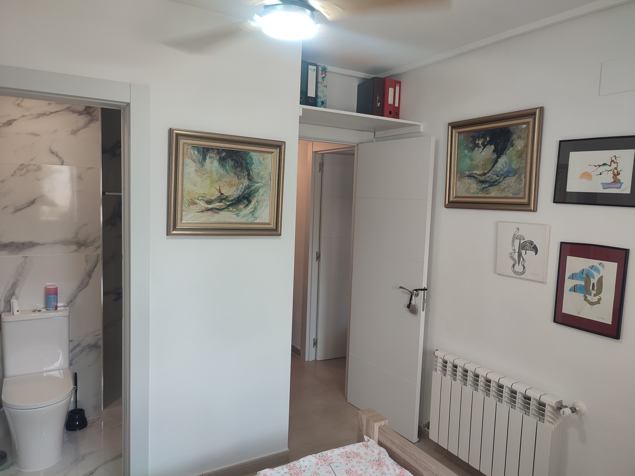 Terrace in apartment for sale in Hacienda Riquelme Golf Resort