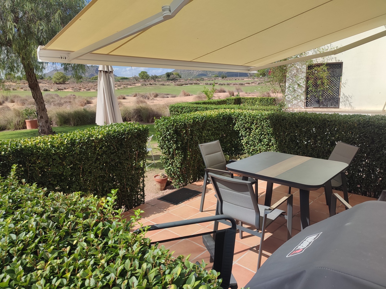 Dining area in apartment for sale in Hacienda Riquelme Golf Resort
