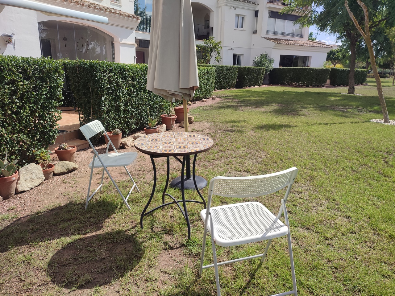 Living room in apartment for sale in Hacienda Riquelme Golf Resort