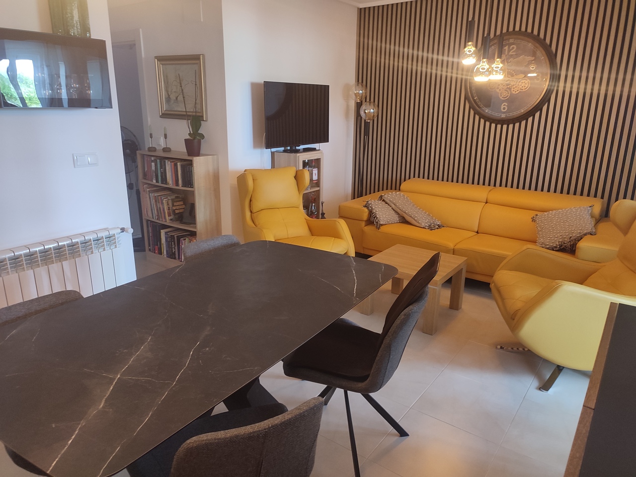 Dining area in apartment for sale in Hacienda Riquelme Golf Resort
