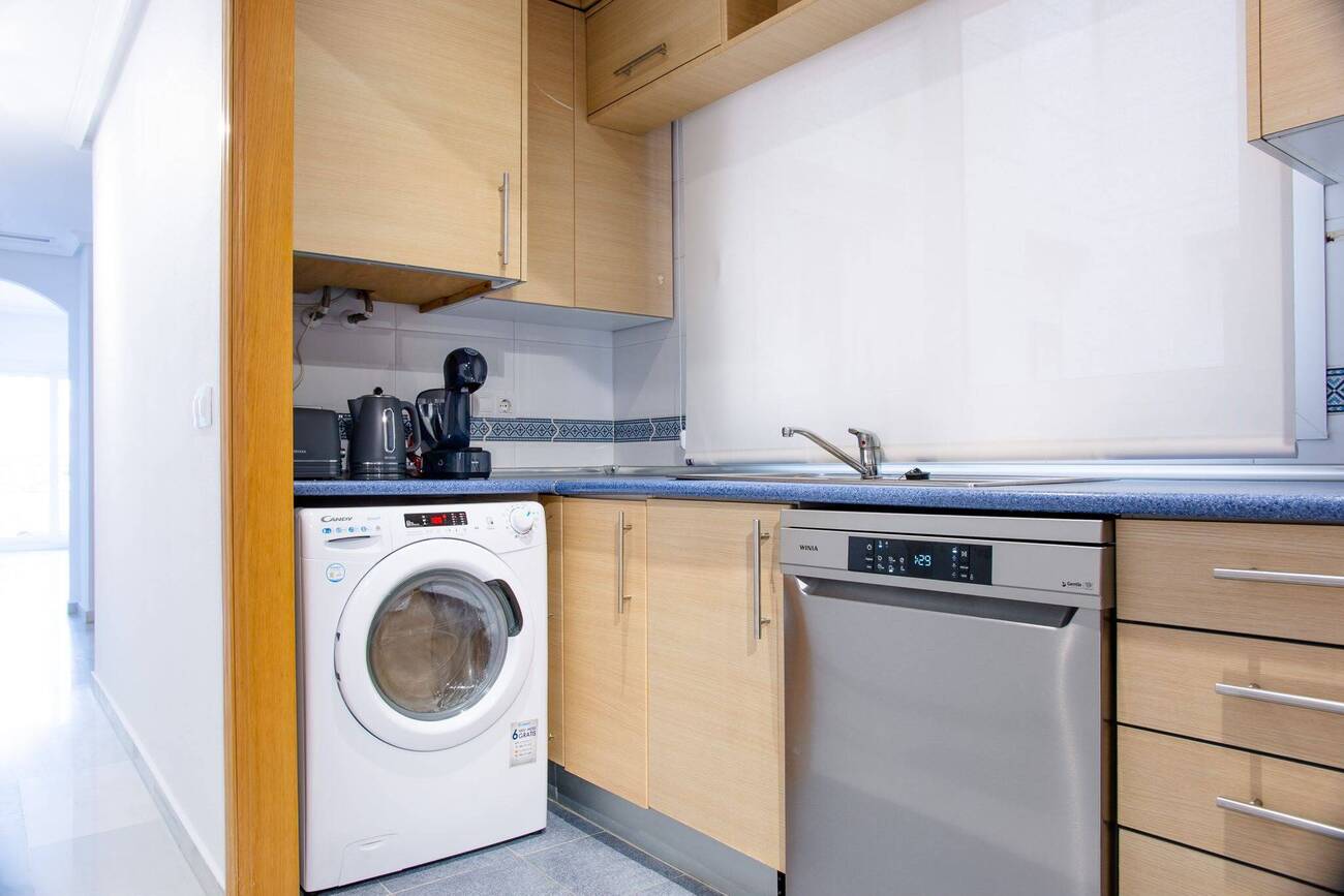 Garden in apartment for sale in Calpe