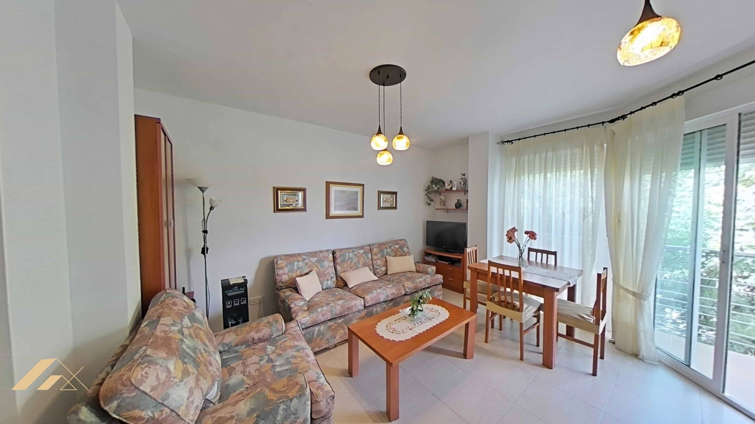 Pool area in apartment for sale in Lo Pagan