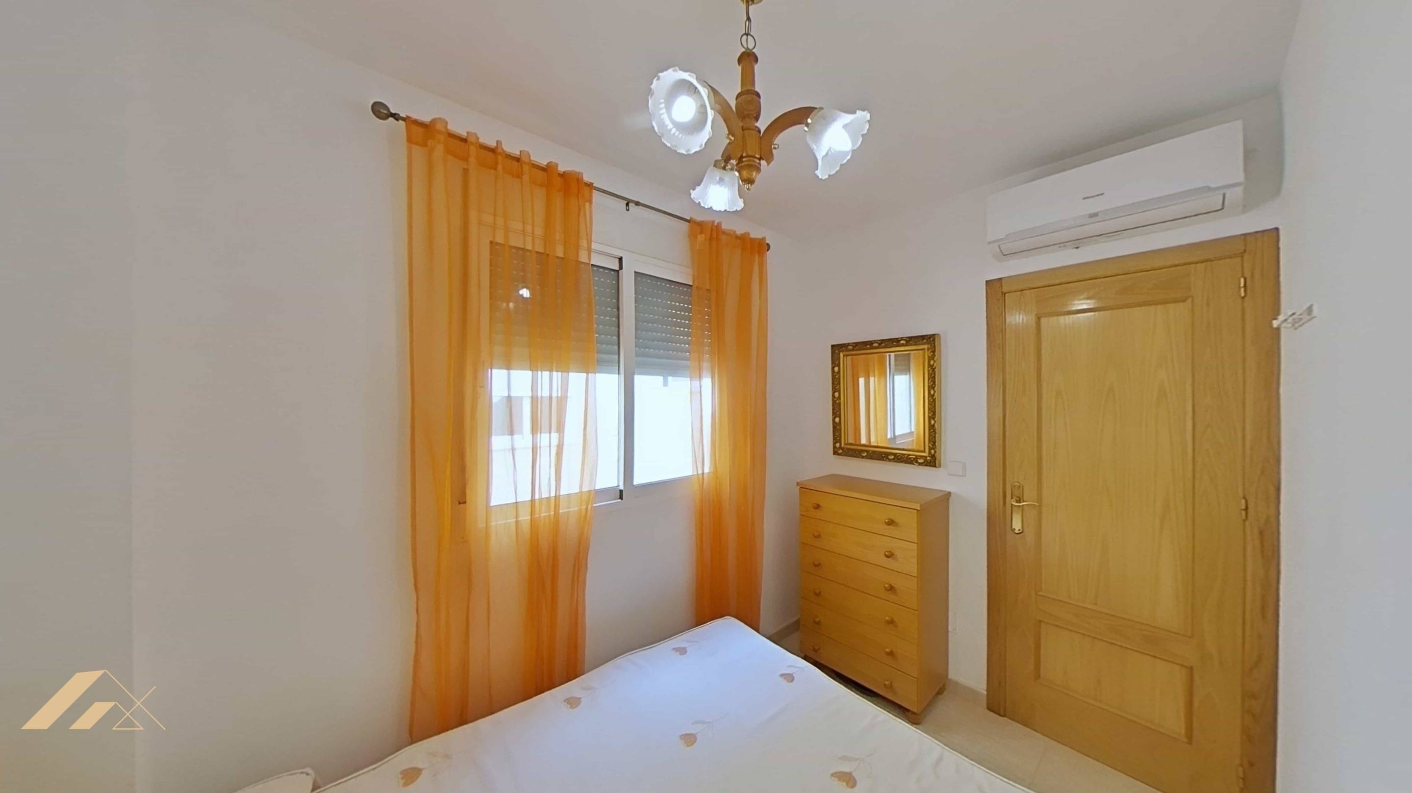 Master bedroom in apartment for sale in Lo Pagan