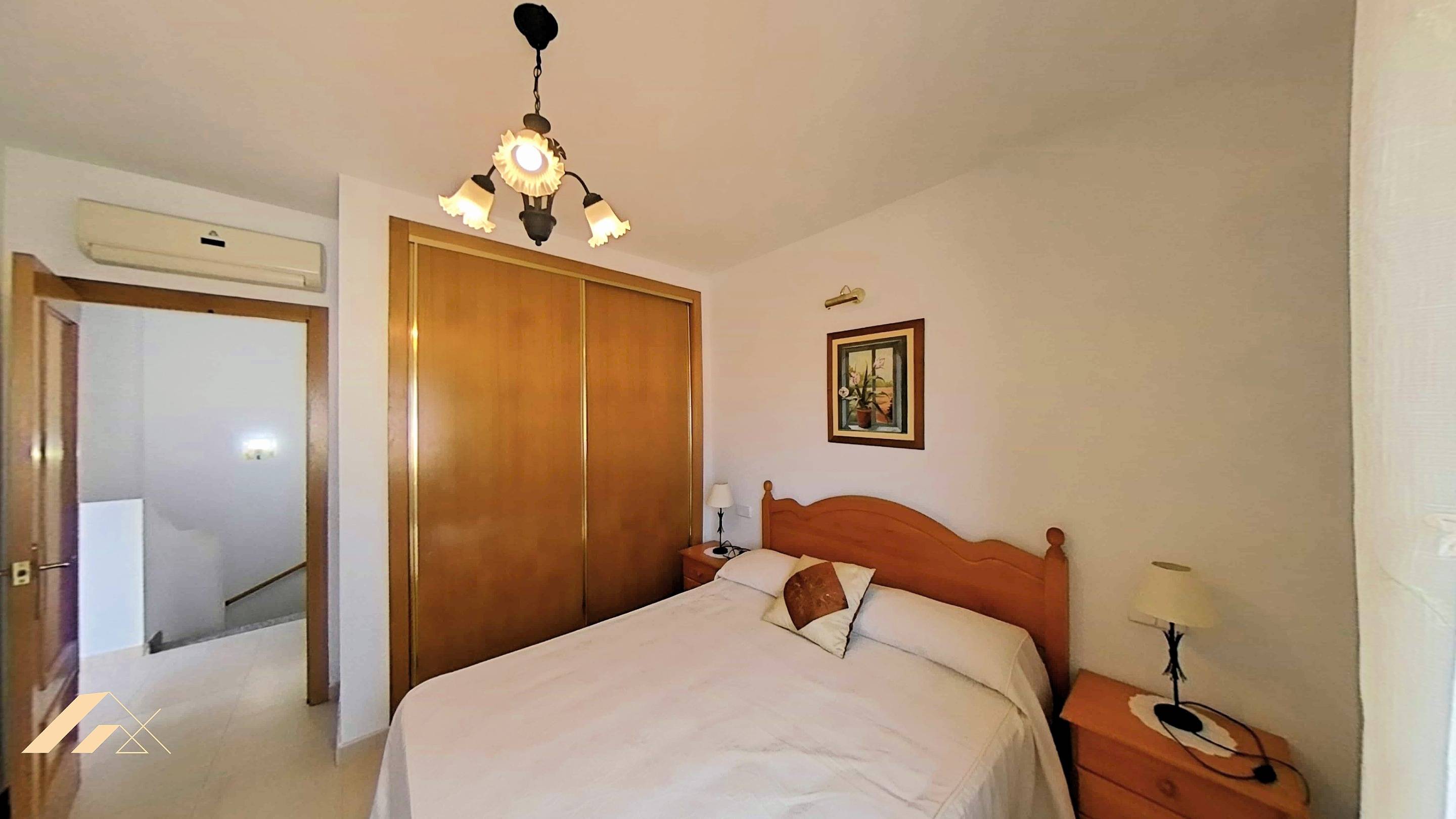 Pool area in apartment for sale in Lo Pagan
