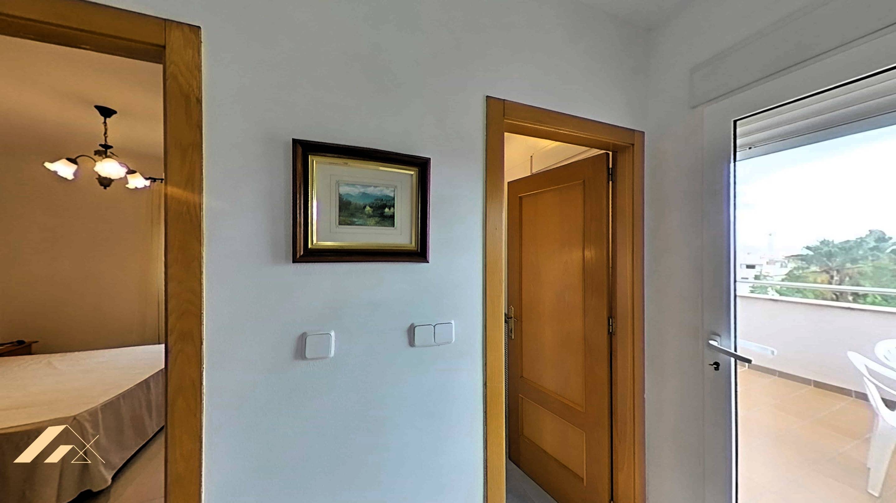 Pool area in apartment for sale in Lo Pagan