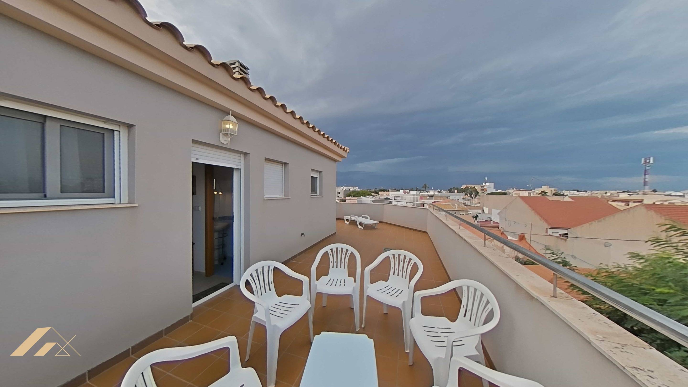 Garden in apartment for sale in Lo Pagan
