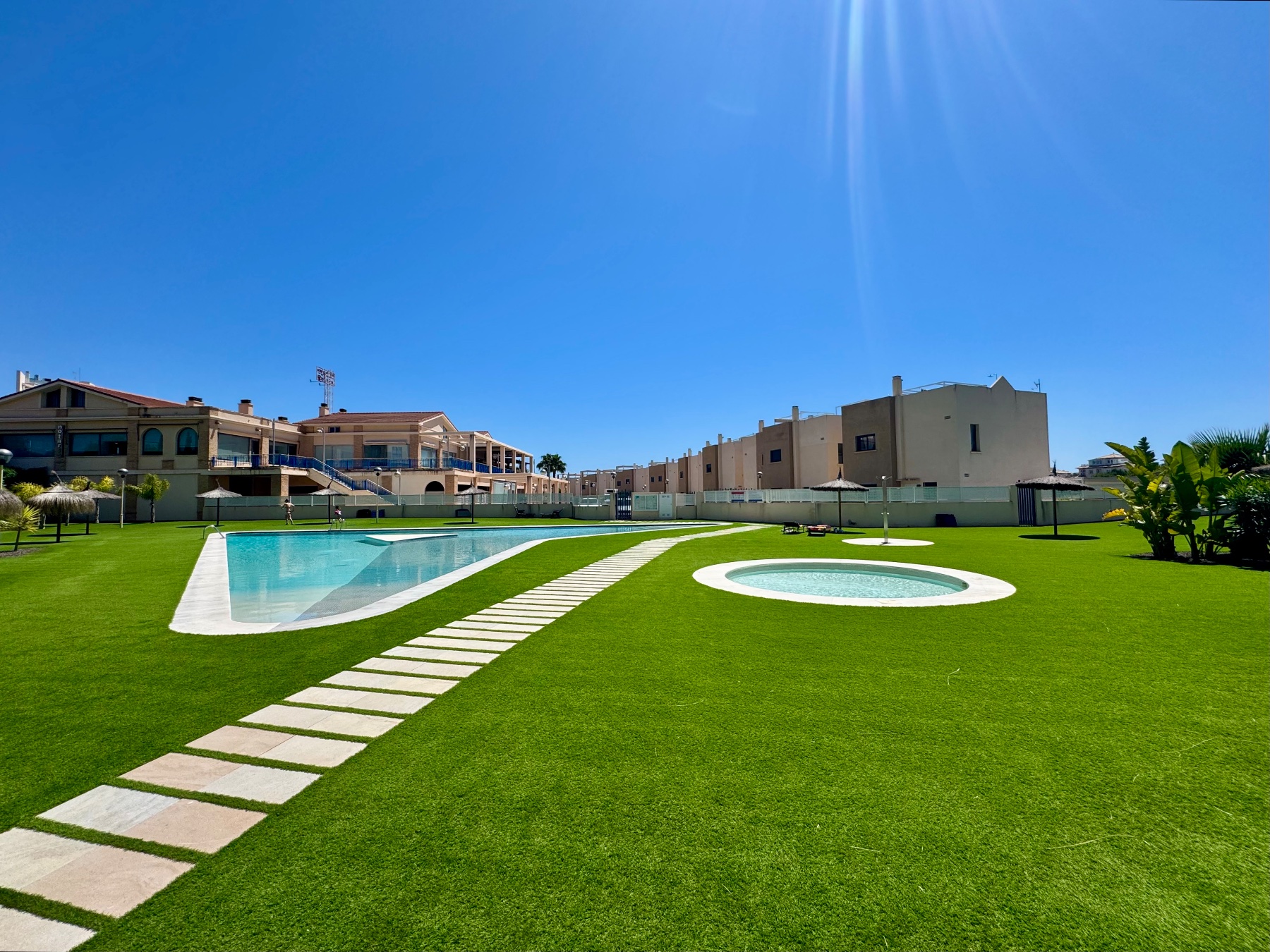 Garden in apartment for sale in Orihuela