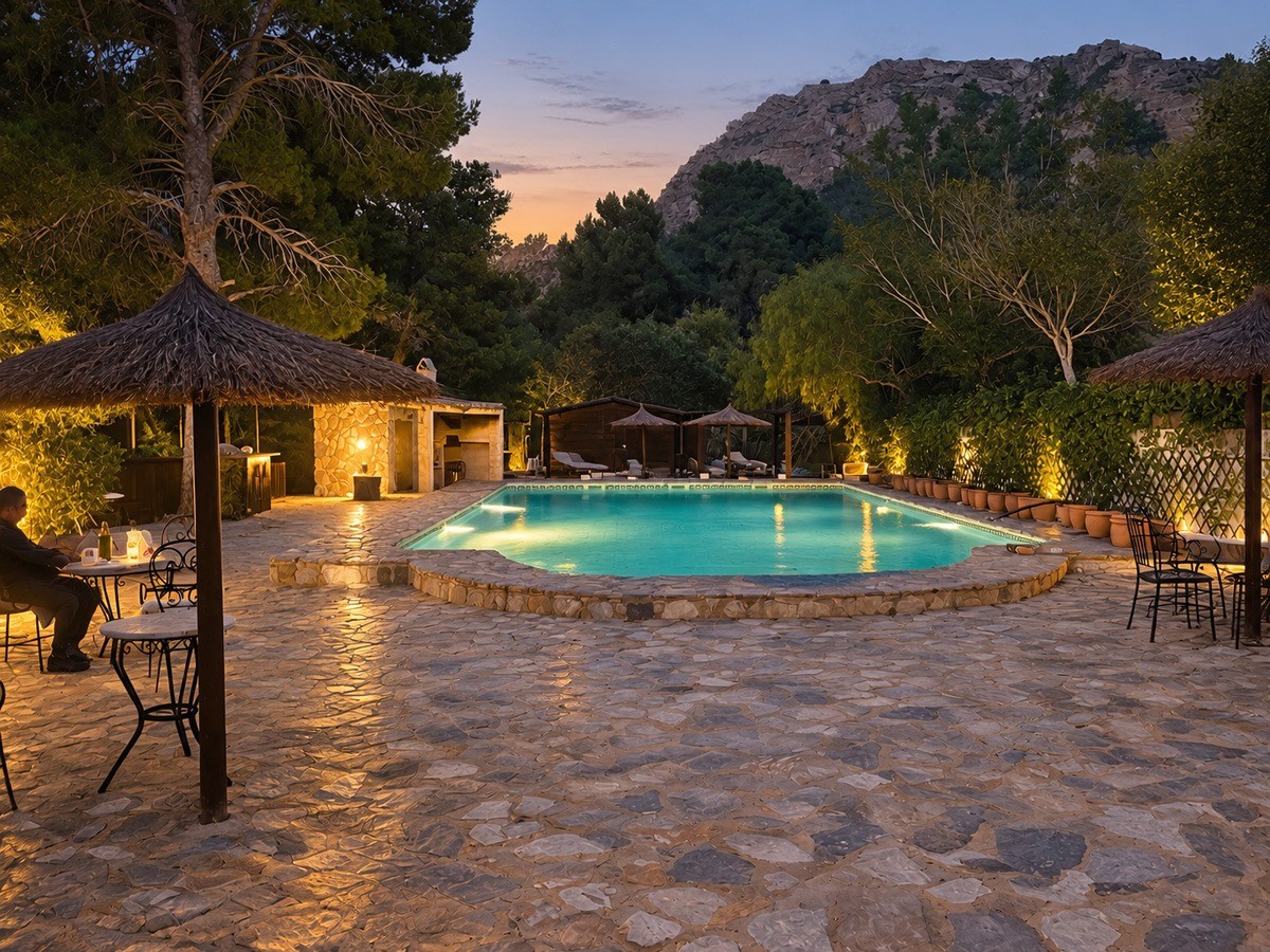 Living room in villa for sale in Murcia