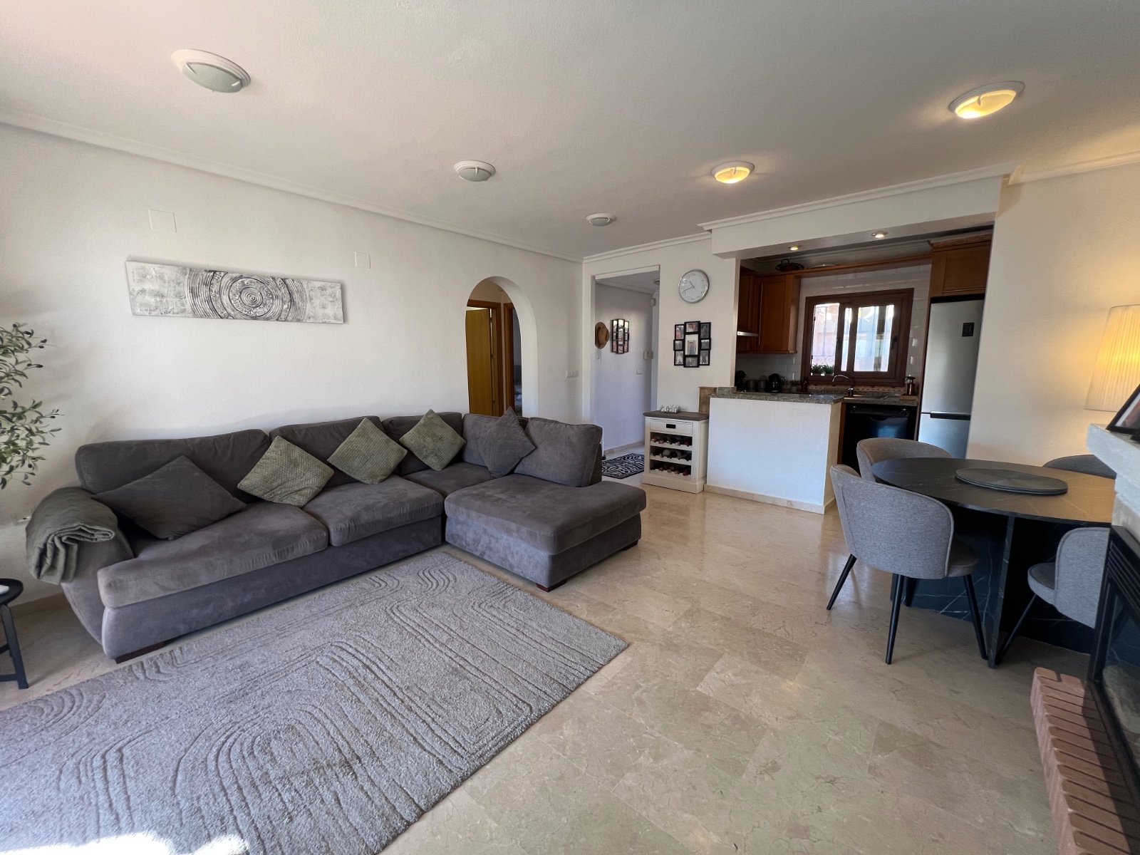 Living room in bungalow for sale in Algorfa