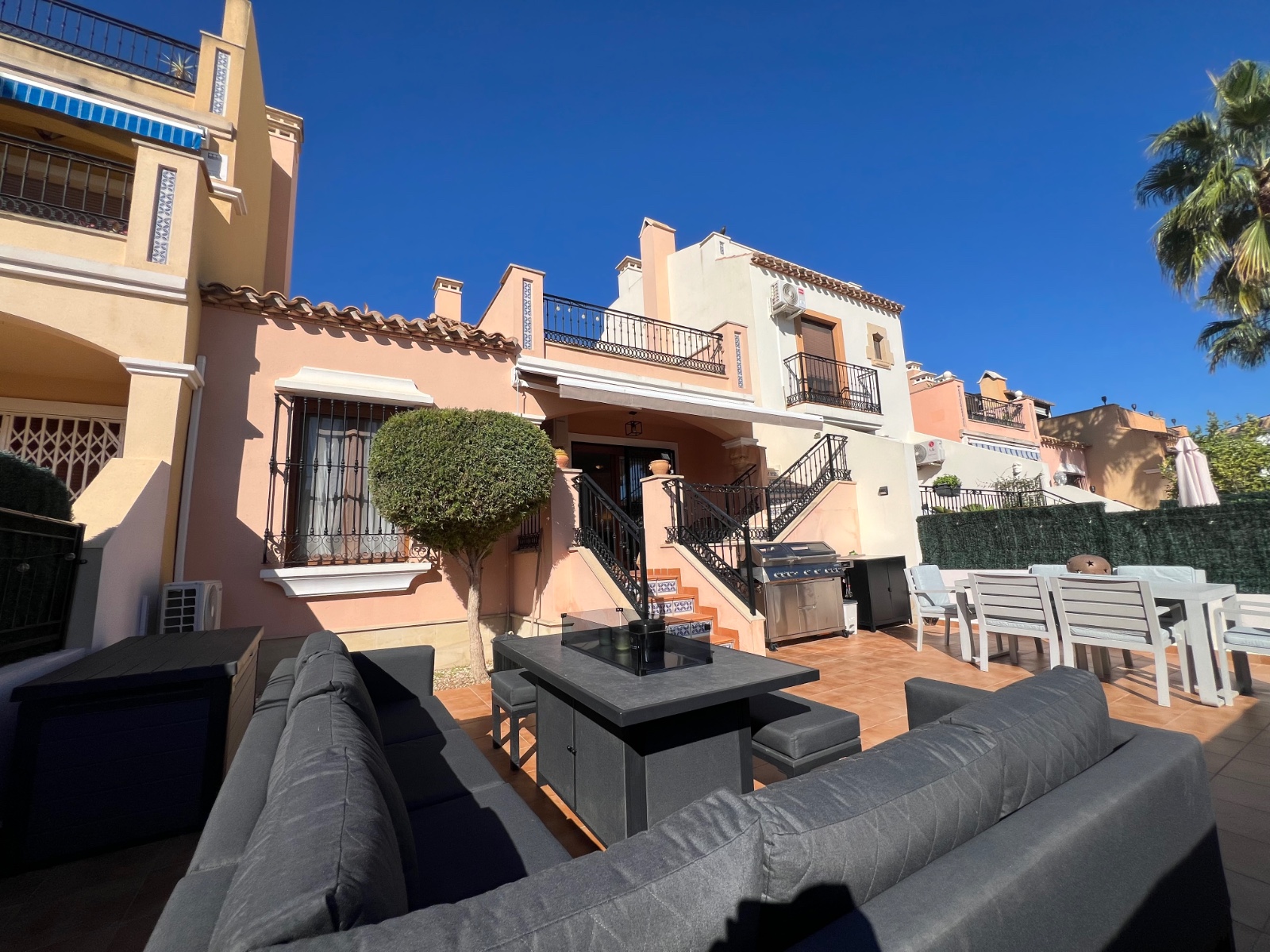 Pool area in bungalow for sale in Algorfa