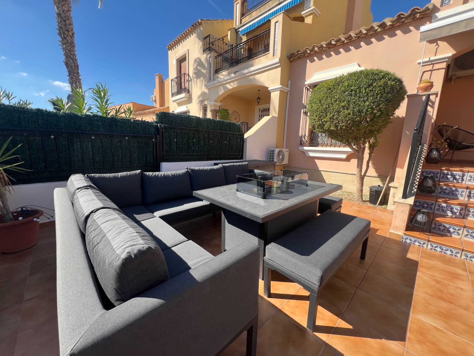 Pool area in bungalow for sale in Algorfa