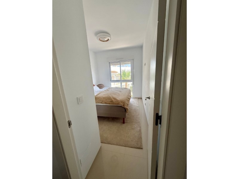 Dining area in penthouse for sale in Rojales