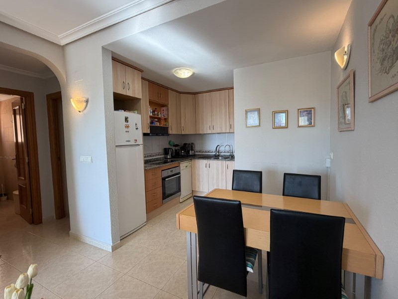 Garden in apartment for sale in Torrevieja