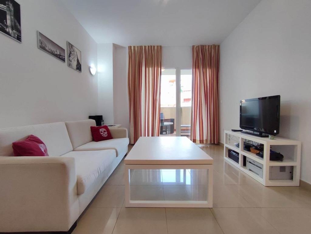 Pool area in apartment for sale in Orihuela Costa