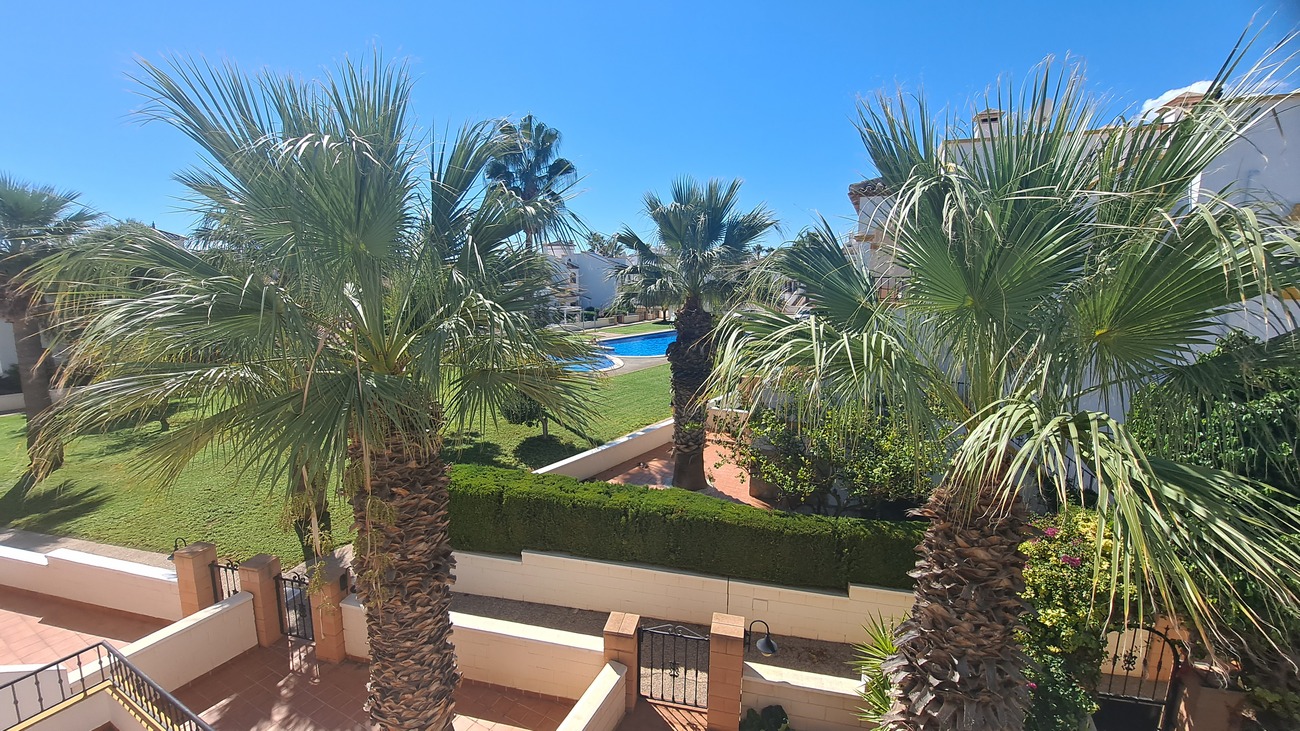 Pool area in terraced for sale in Los Dolses
