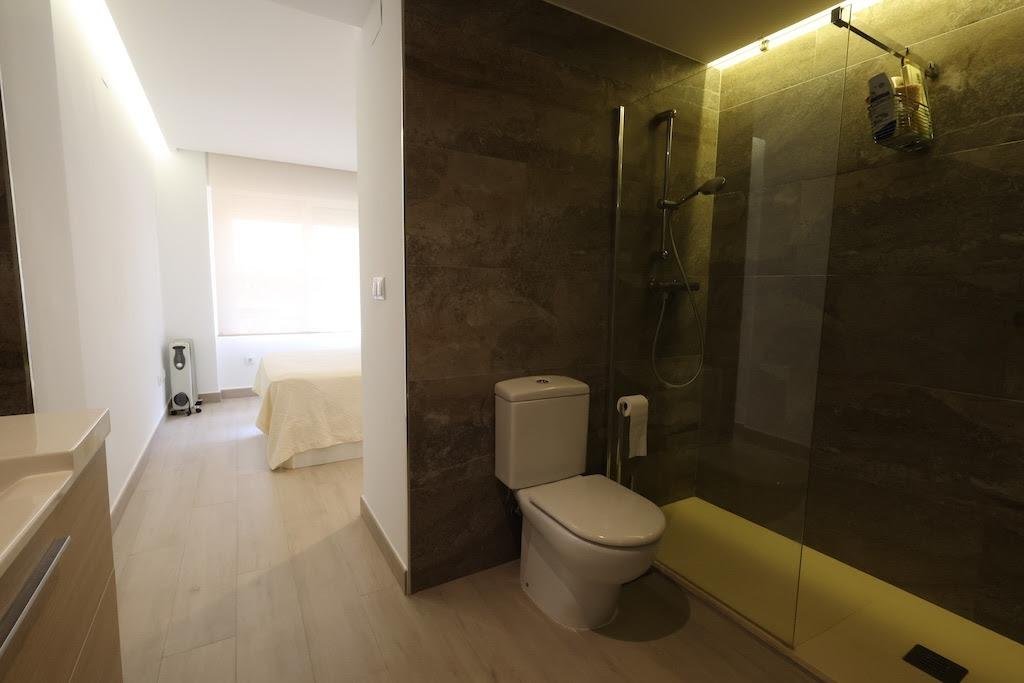 Bathroom in apartment for sale in Orihuela Costa