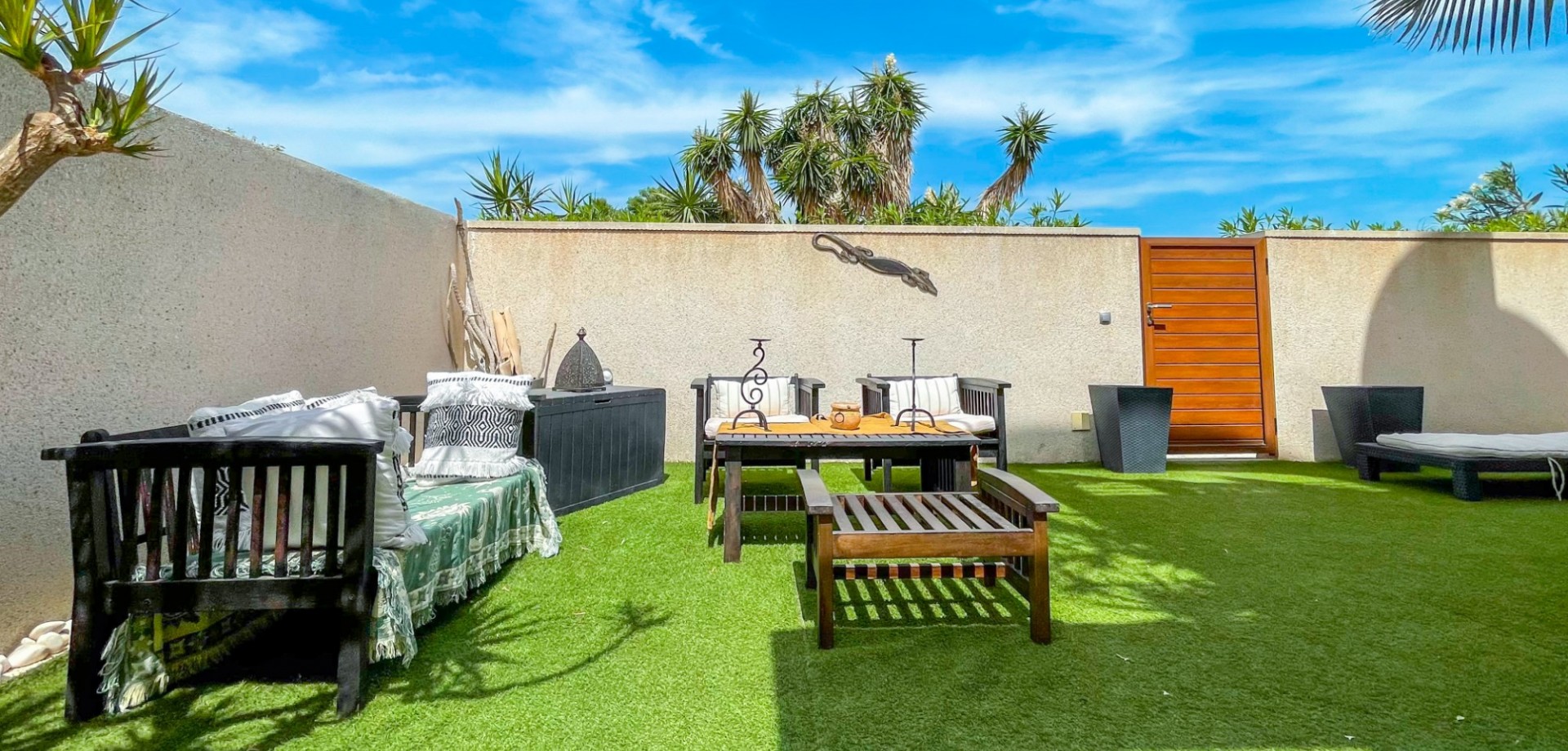 Garden in terraced for sale in Torrevieja