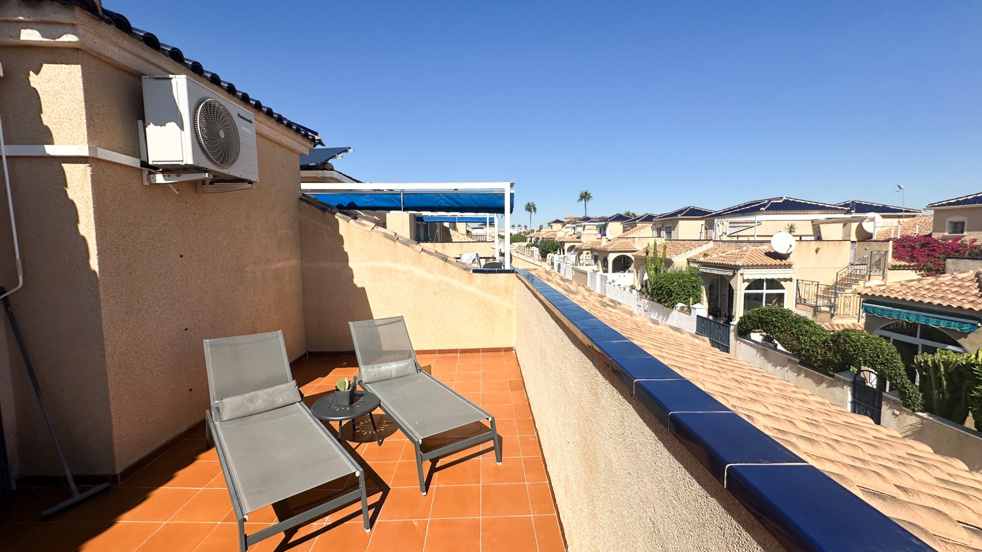 Pool area in terraced for sale in Los Altos