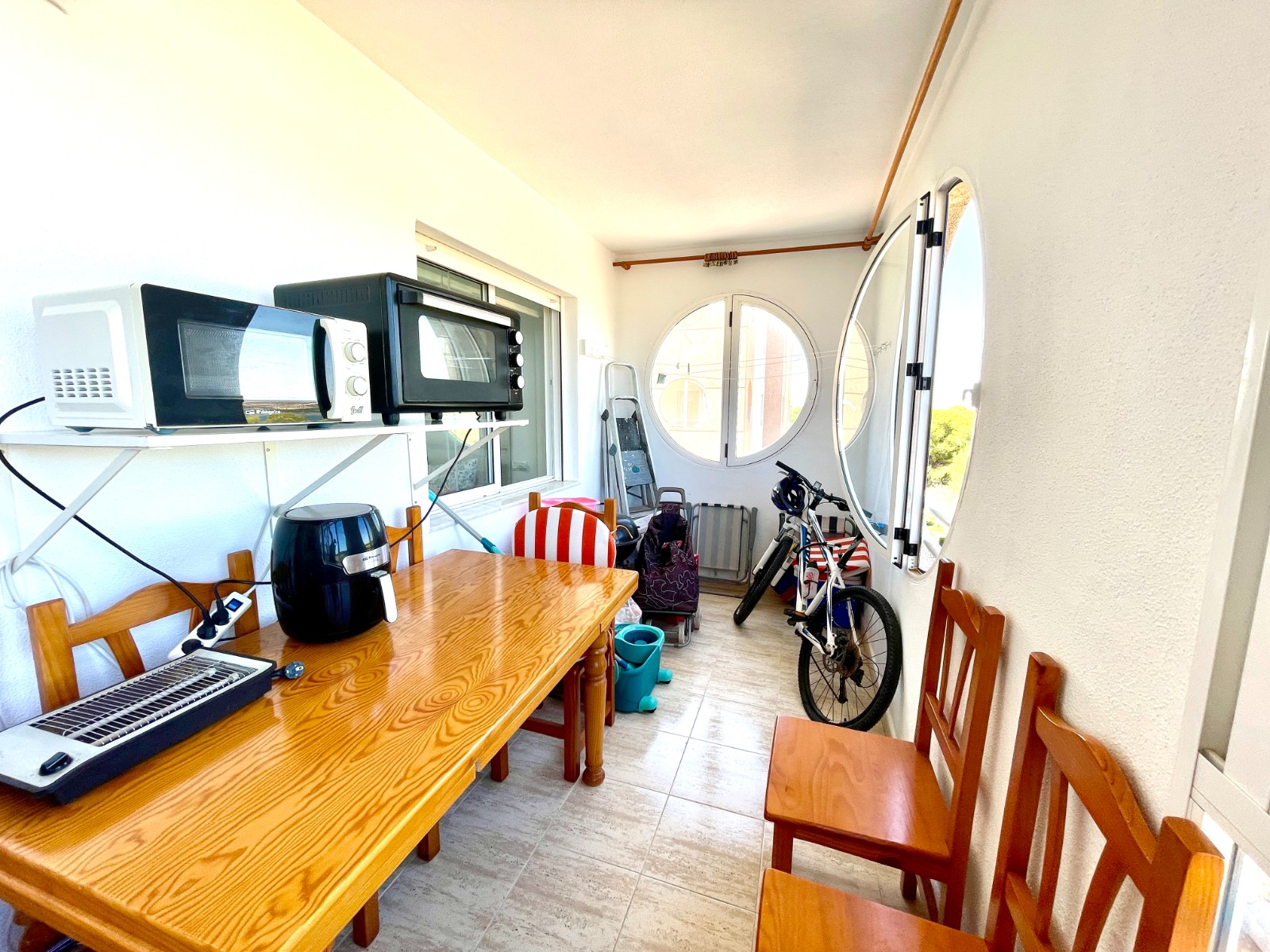 Garden in apartment for sale in La Siesta