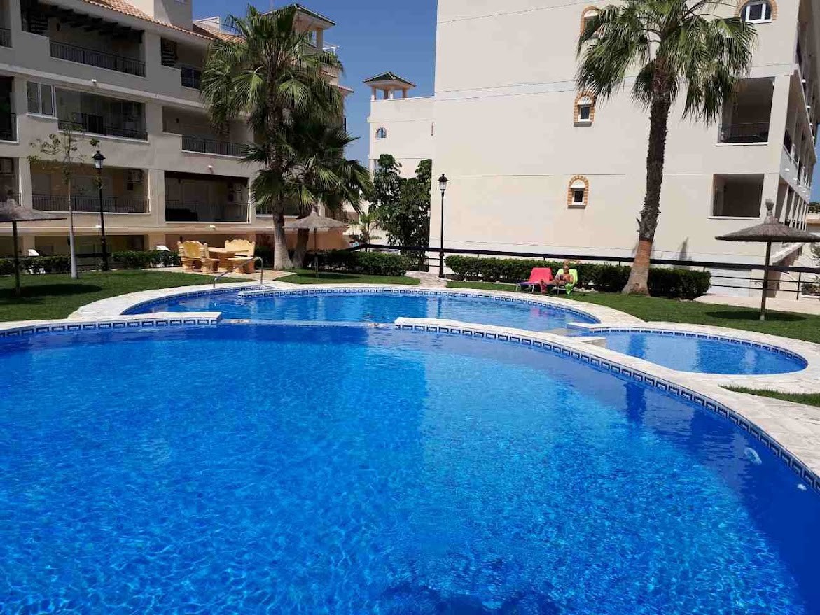 Living room in apartment for sale in Orihuela Costa