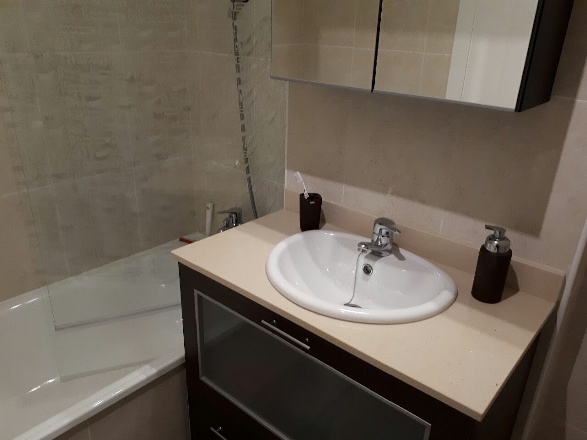 Pool area in apartment for sale in Orihuela Costa