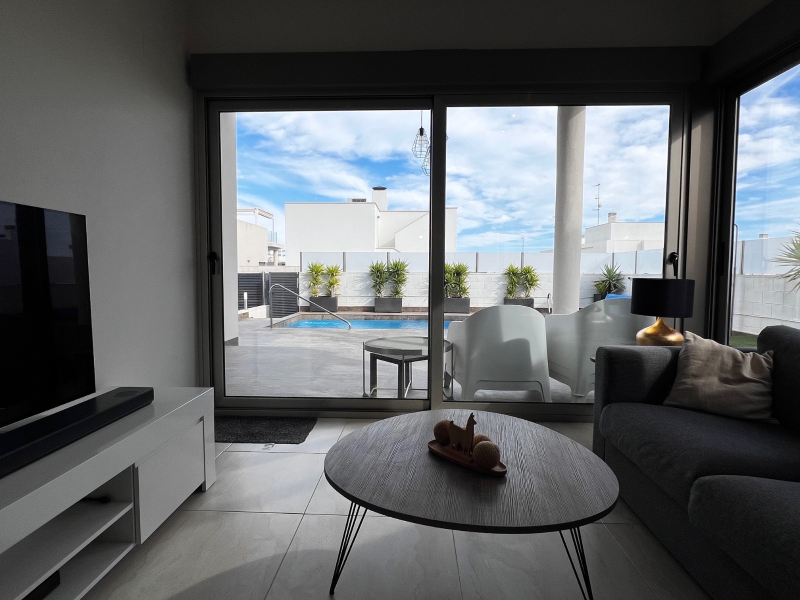 Dining area in villa for sale in Orihuela Costa