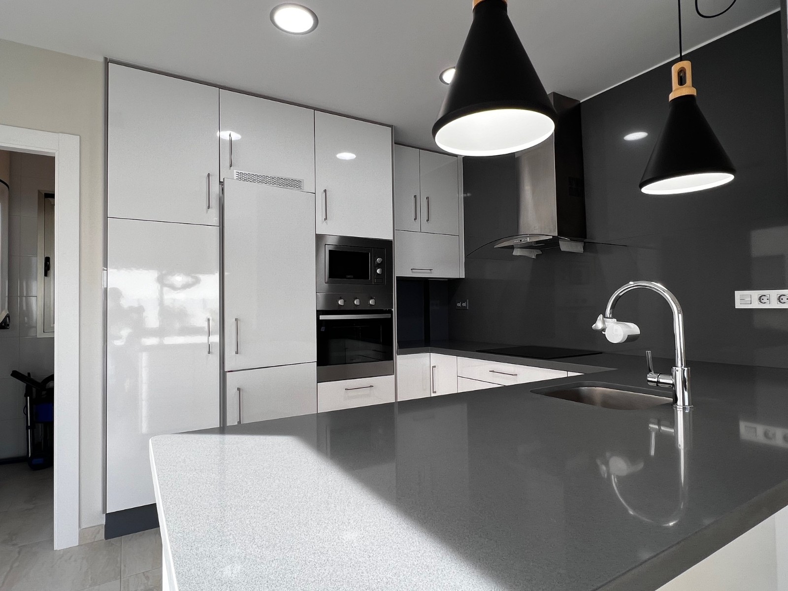 Kitchen in villa for sale in Orihuela Costa