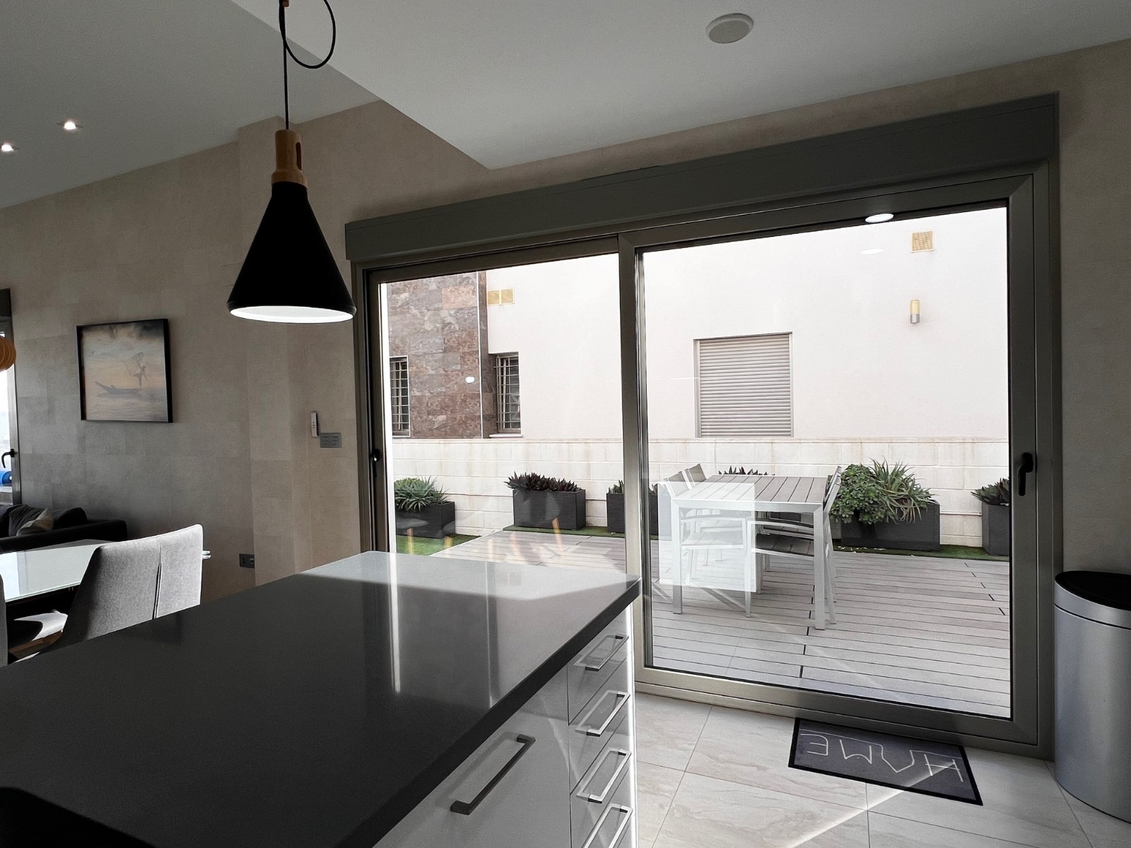 Bathroom in villa for sale in Orihuela Costa