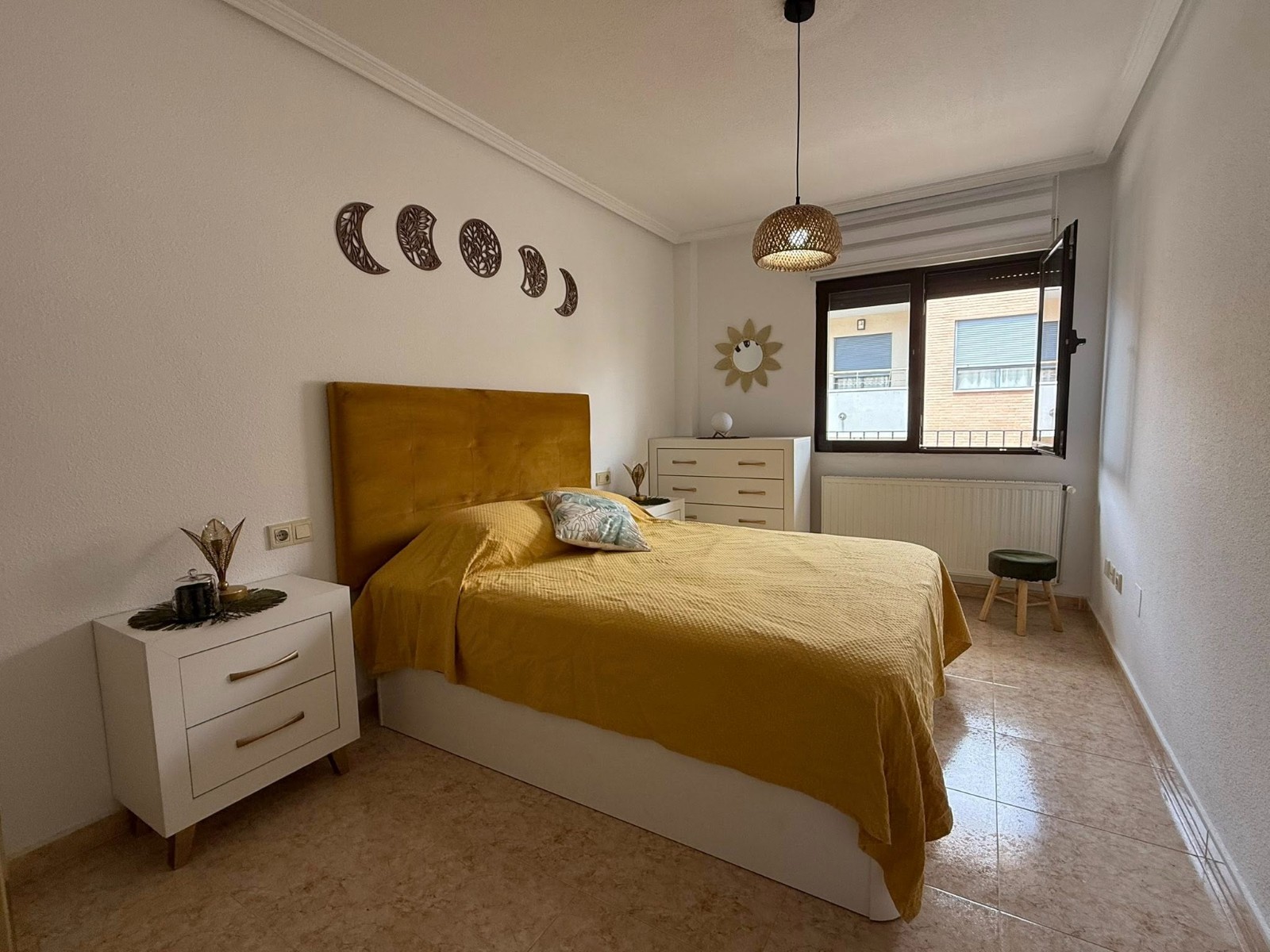 Master bedroom in apartment for sale in San Miguel de Salinas
