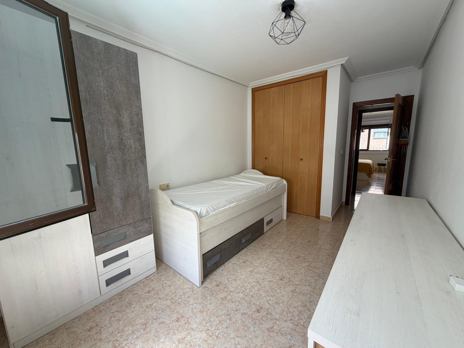 Living room in apartment for sale in San Miguel de Salinas