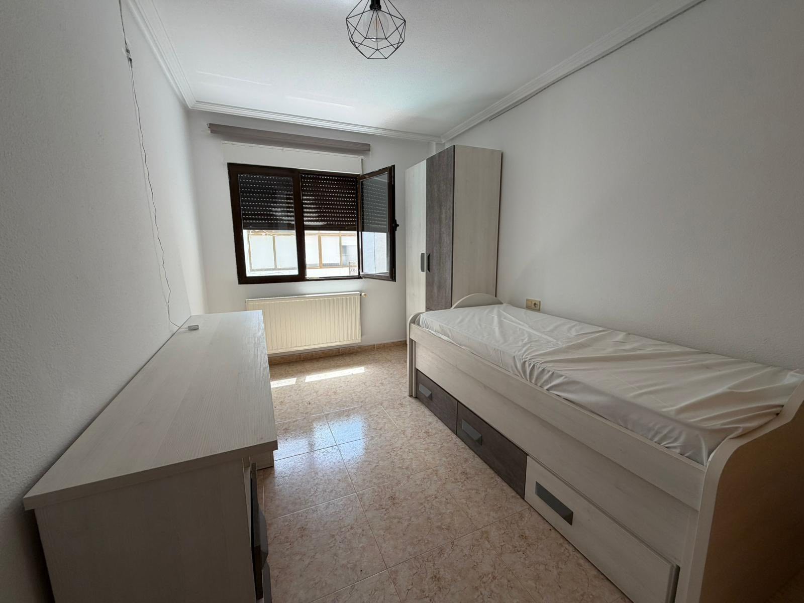 Master bedroom in apartment for sale in San Miguel de Salinas