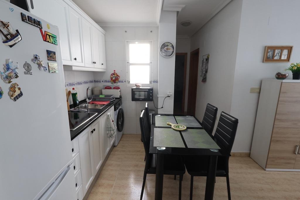 Terrace in penthouse for sale in Torrevieja