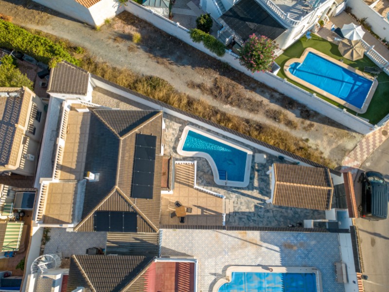 Exterior view in villa for sale in Torrevieja