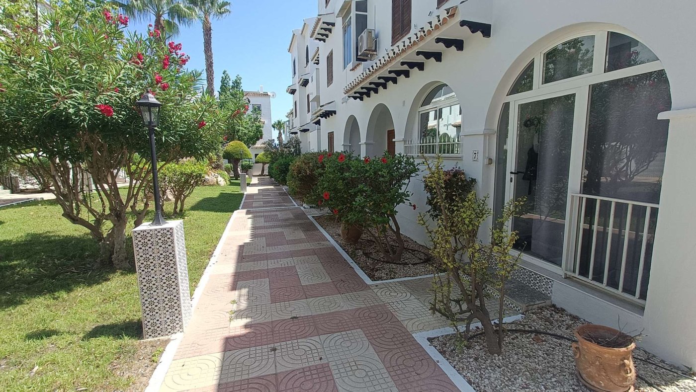 Pool area in apartment for sale in Ciudad Quesada