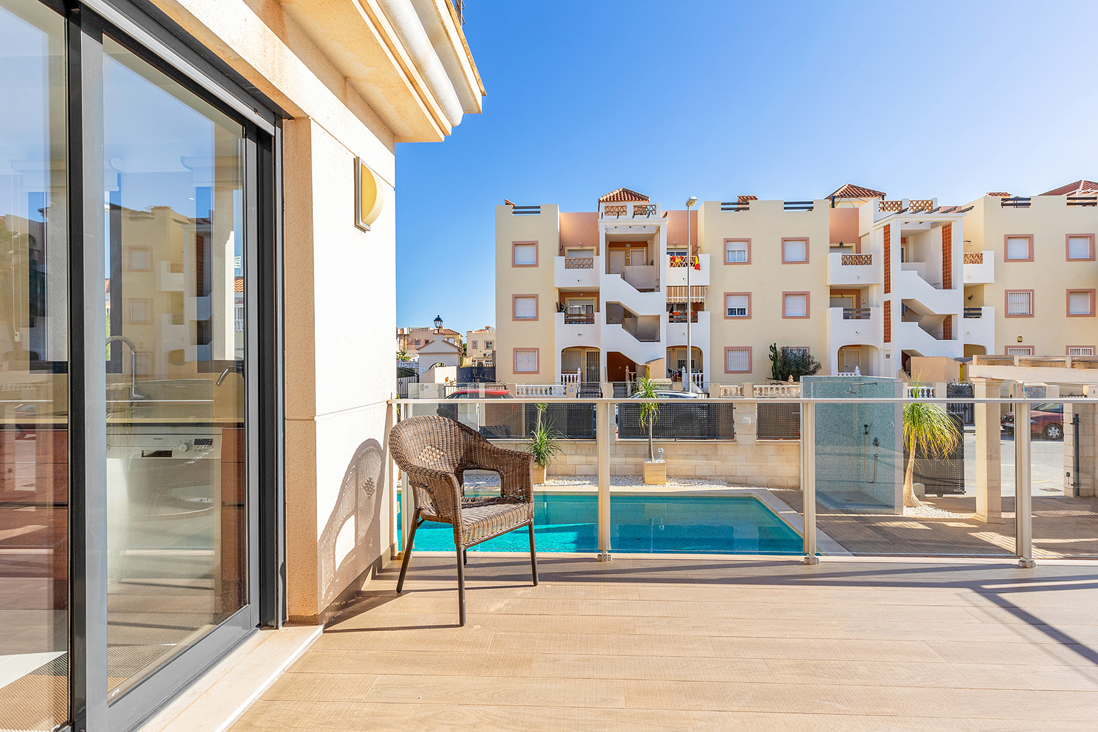 Exterior view in villa for sale in Orihuela Costa