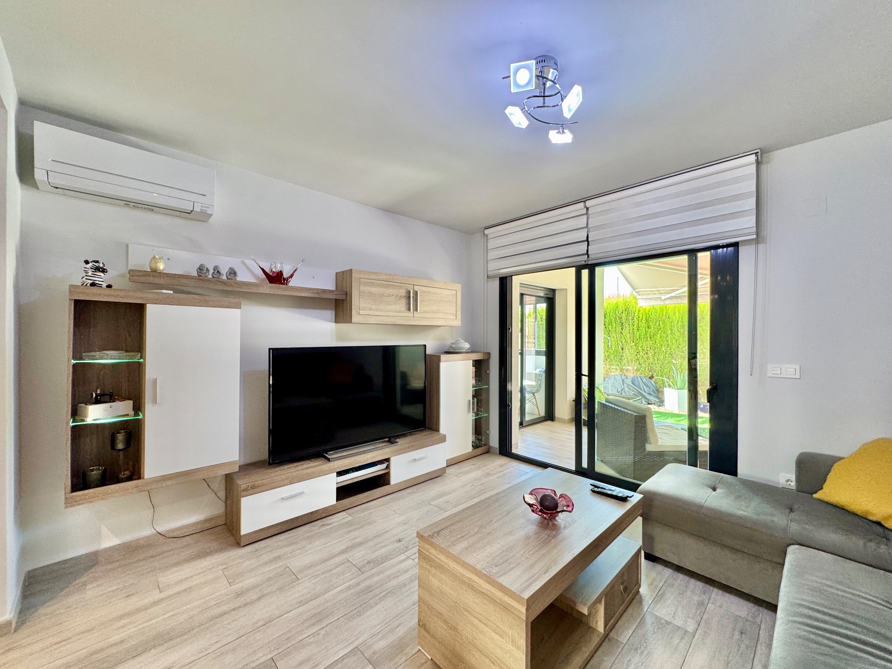 Pool area in apartment for sale in Villamartin
