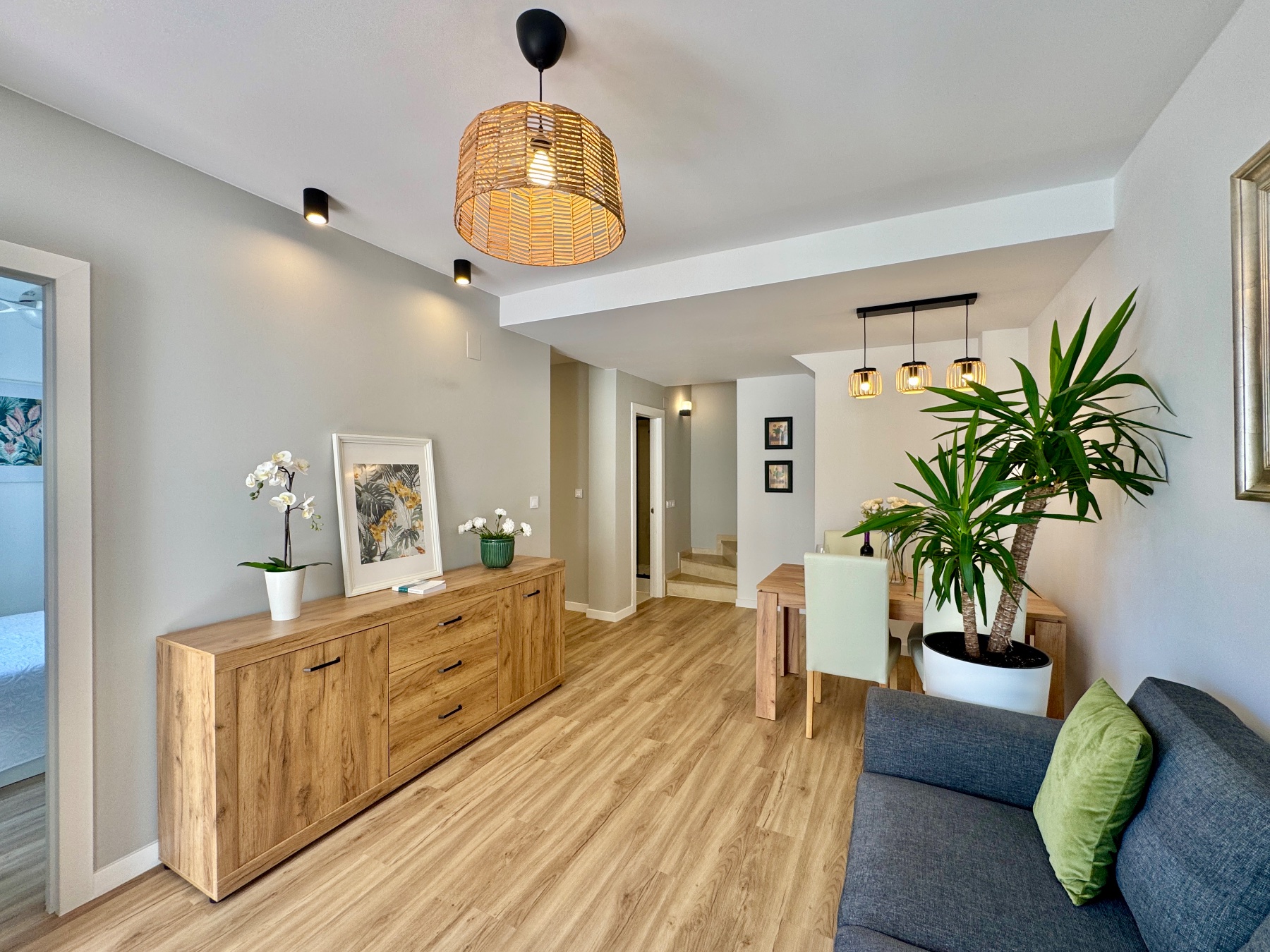 Master bedroom in terraced for sale in Orihuela Costa