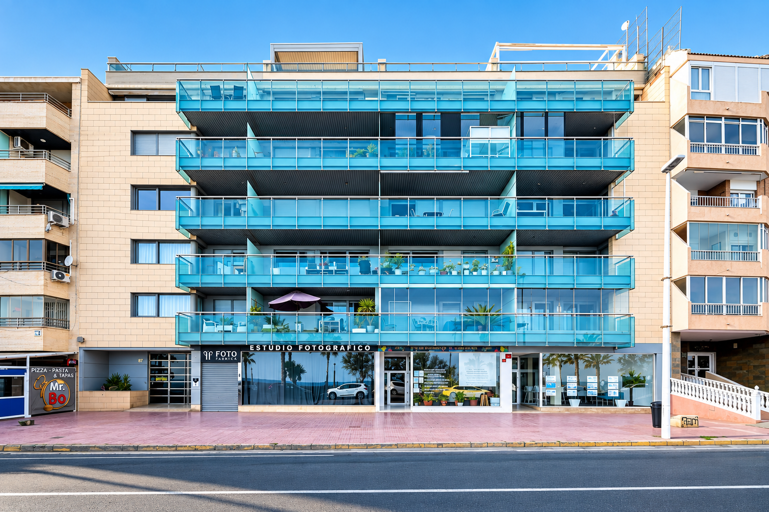 Garden in apartment for sale in Torrevieja