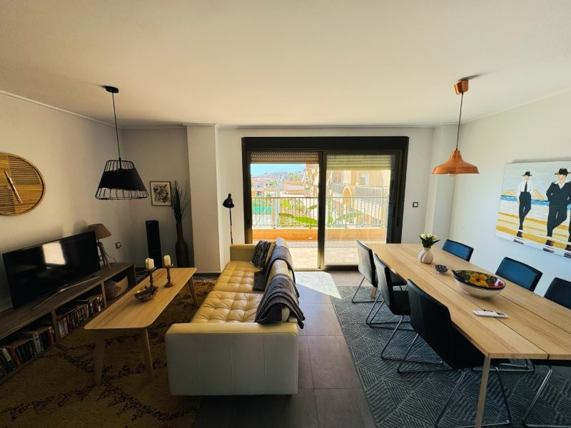 Master bedroom in apartment for sale in La Mata